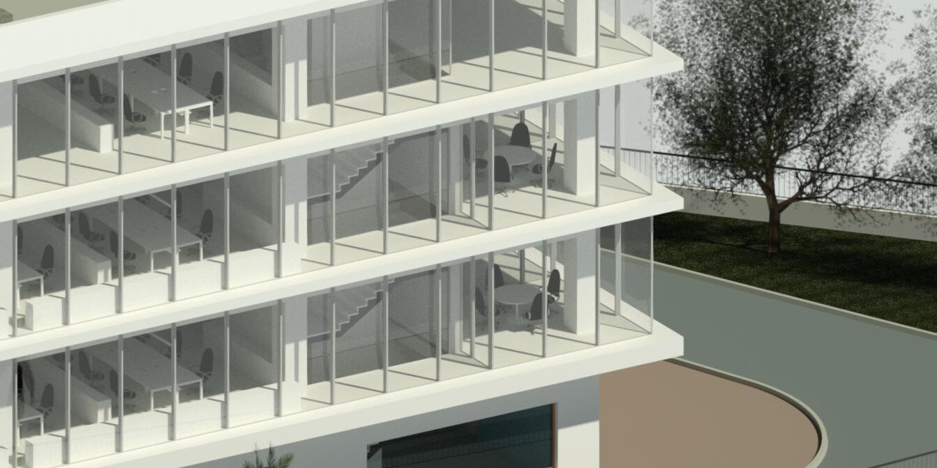 Diseño 3D para edificación en Alicante